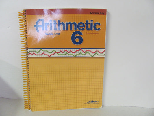 Arithmetic 6 Abeka Answer Key  Pre-Owned 6th Grade Mathematics Textbooks