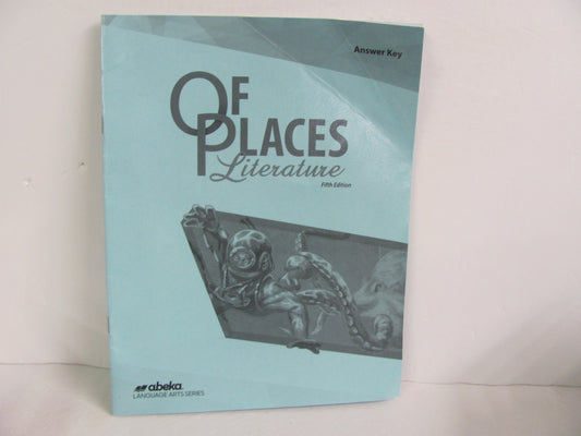 Of Places Literature Abeka Answer Key  Pre-Owned 8th Grade Reading Textbooks