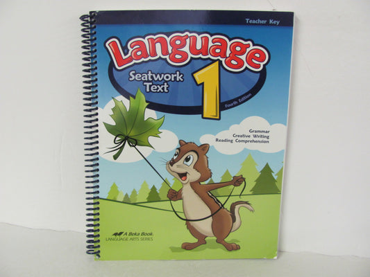 Language 1 Abeka Teacher Key  Pre-Owned 1st Grade Language Textbooks