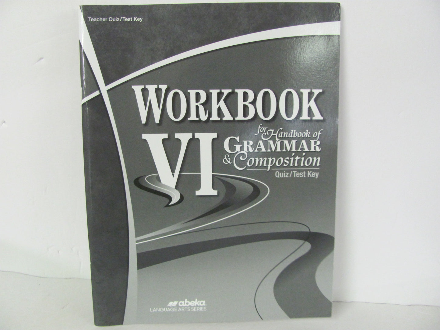 Workbook VI Abeka Quiz/Test Key  Pre-Owned 12th Grade Language Textbooks