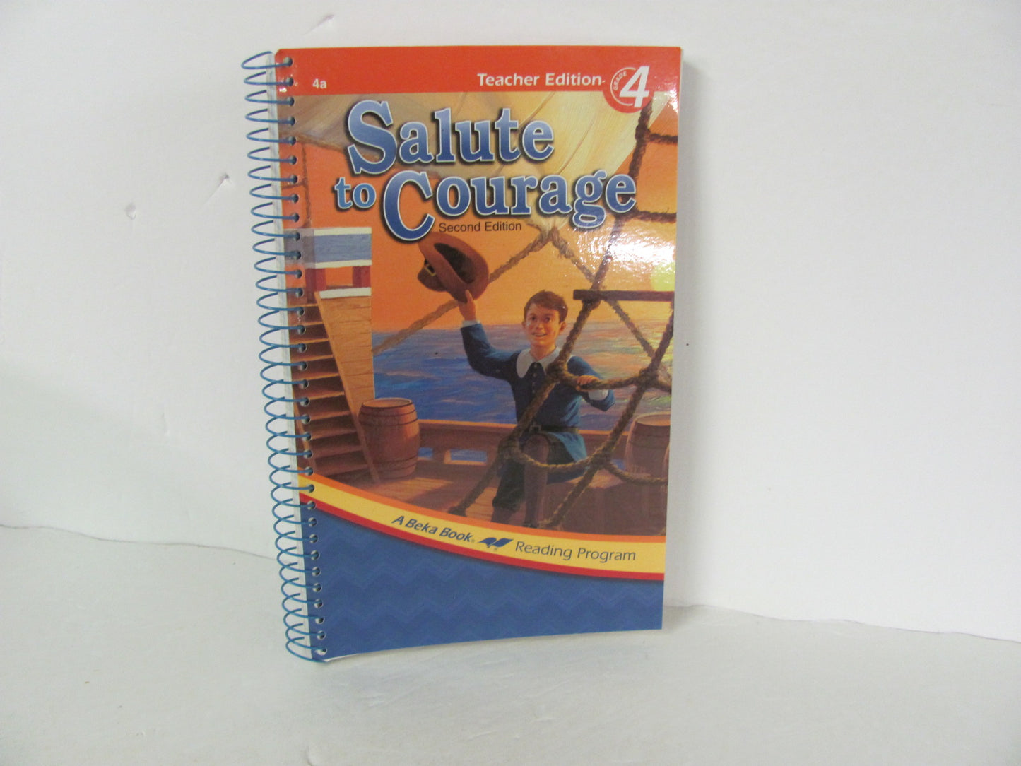 Salute to Courage Abeka Teacher Edition  Pre-Owned 4th Grade Reading Textbooks