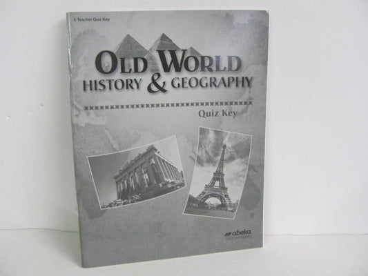 Old World History Abeka Quiz Key Pre-Owned 5th Grade History Textbooks