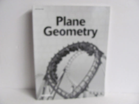 Plane Geometry Abeka Test/Quiz Key  Pre-Owned 11th Grade Mathematics Textbooks