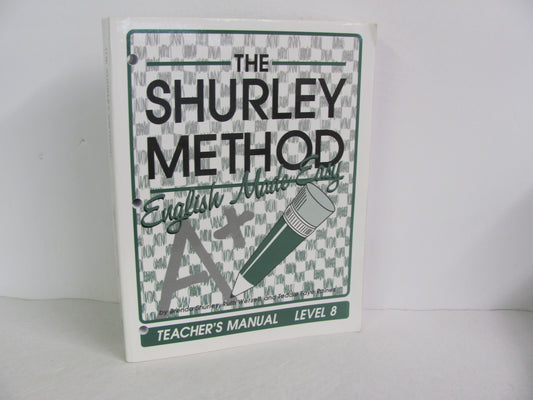 English Made Easy The Shurley Method 8th Grade Language Textbooks