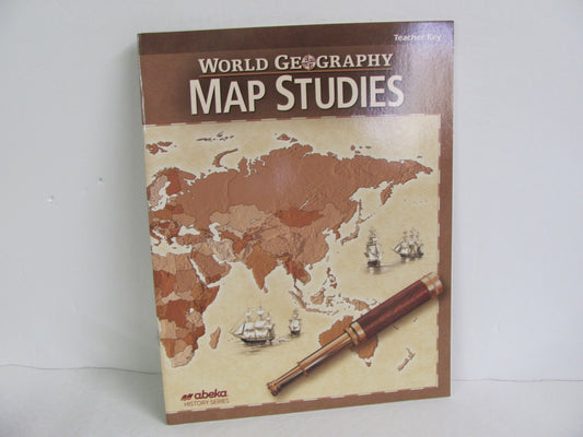 World Geography Abeka Map Key Pre-Owned 9th Grade History Textbooks