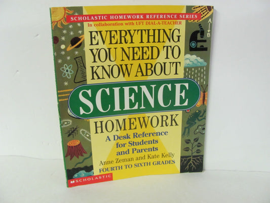 Everything You Need to Know...Scien Scholastic Pre-Owned Kelly Science Textbooks