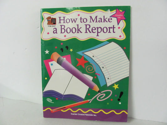 How to Make a Book Report Teacher Created Pre-Owned Elementary Reading Textbooks