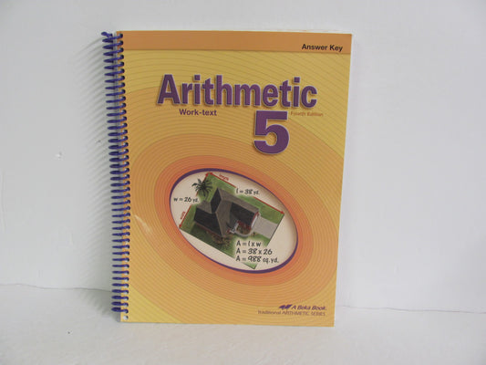 Arithmetic 5 Abeka Answer Key  Pre-Owned 5th Grade Mathematics Textbooks