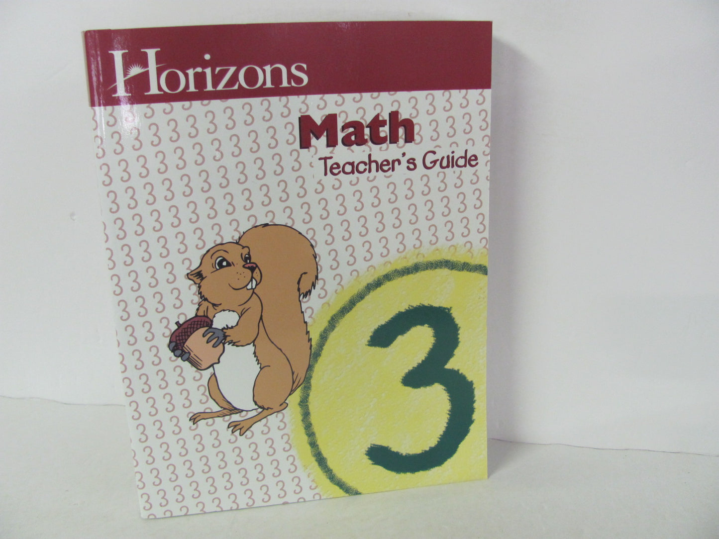 Math 3 Horizons Teacher Guide  Pre-Owned 3rd Grade Mathematics Textbooks