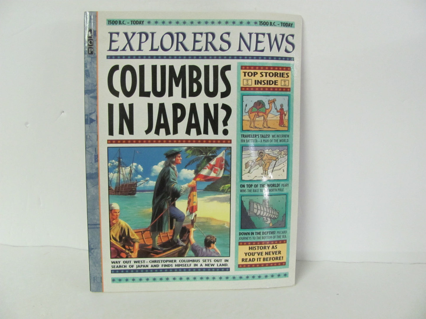 Explorers News Candlewick Used Elementary World History Books