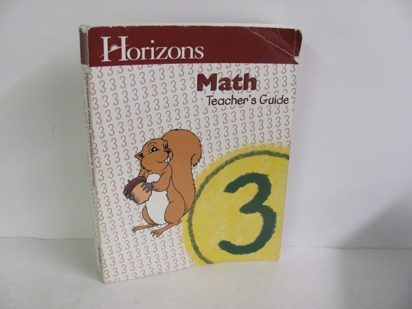 Math 3 Horizons Teacher Guide  Pre-Owned 3rd Grade Mathematics Textbooks