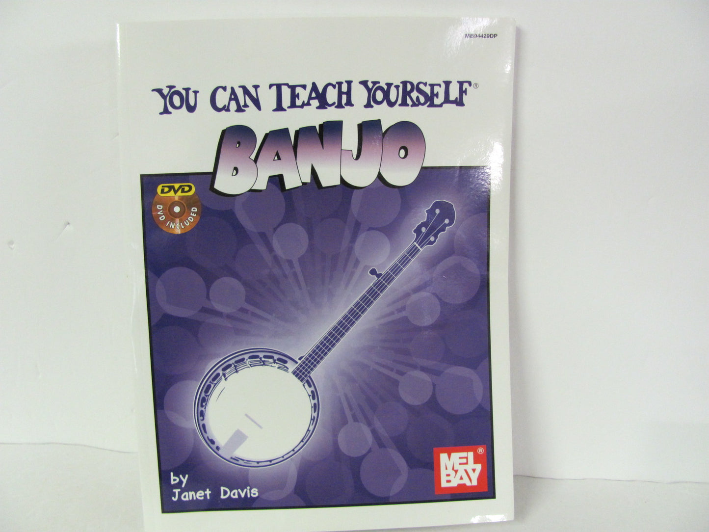 You Can Teach Yourself Banjo Mel Bay Book/DVD Pre-Owned Music Education Books