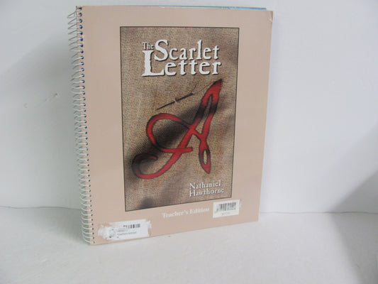 The Scarlet Letter BJU Press Teacher Manual  Pre-Owned Reading Textbooks