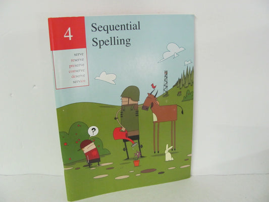 Sequential Spelling AVKO Student Book Pre-Owned McCabe Spelling/Vocabulary Books