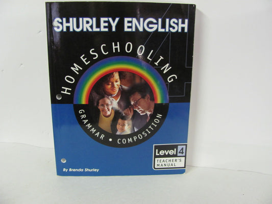 Shurley English Teacher Manual  Used Shurley 4th Grade Language Textbooks