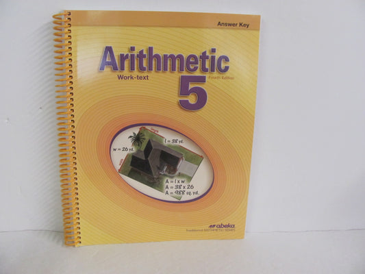 Arithmetic 5 Abeka Answer Key  Pre-Owned 5th Grade Mathematics Textbooks