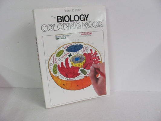 Biology Coloring Book Harper Collins Student Book Pre-Owned Science Textbooks