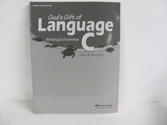 Language C Abeka Quiz/Test Key  Pre-Owned 6th Grade Language Textbooks