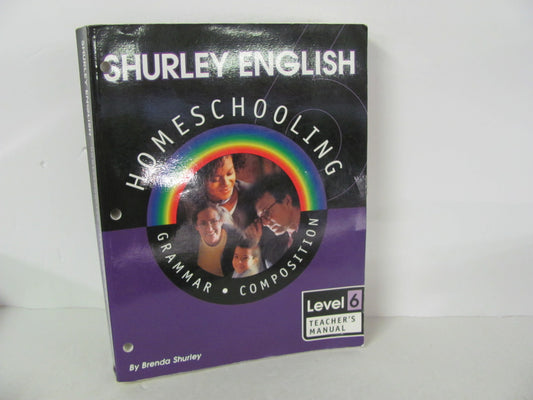 Shurley English Shurley Teacher Manual  Pre-Owned 6th Grade Language Textbooks