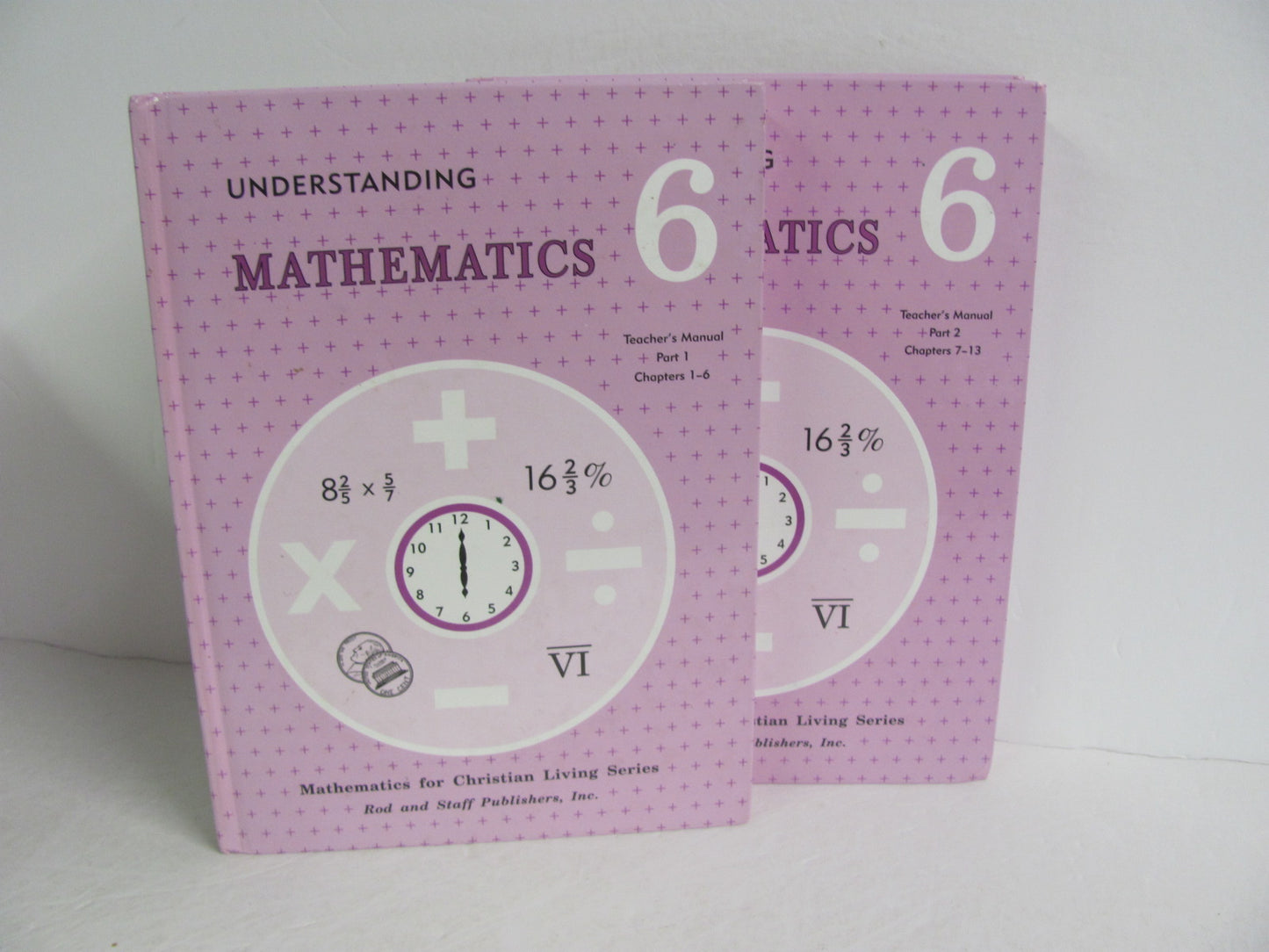 Math 6 Rod & Staff Teacher Manual  Pre-Owned 6th Grade Mathematics Textbooks