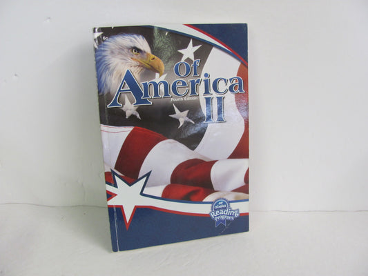 Of America II Abeka Student Book Pre-Owned 6th Grade Reading Textbooks