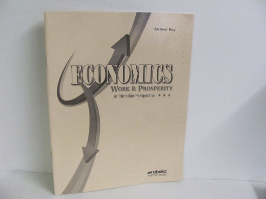 Economics Abeka Answer Key  Pre-Owned 12th Grade History Textbooks