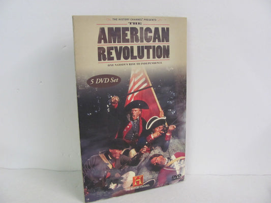 The American Revolution The History Channel DVD Pre-Owned American History Books