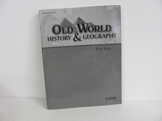 Old World History Abeka Test Key Pre-Owned 5th Grade History Textbooks