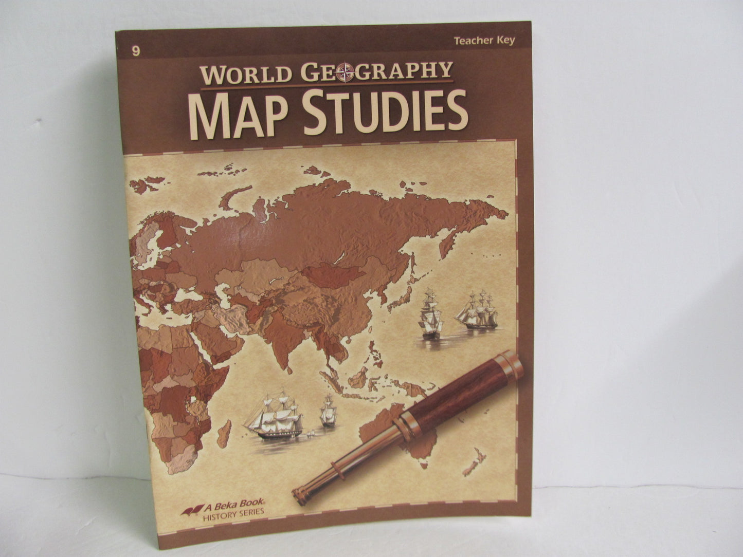 World Geography Map Studies Abeka Teacher Key  Pre-Owned History Textbooks