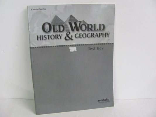 Old World History Abeka Test Key Pre-Owned 5th Grade History Textbooks