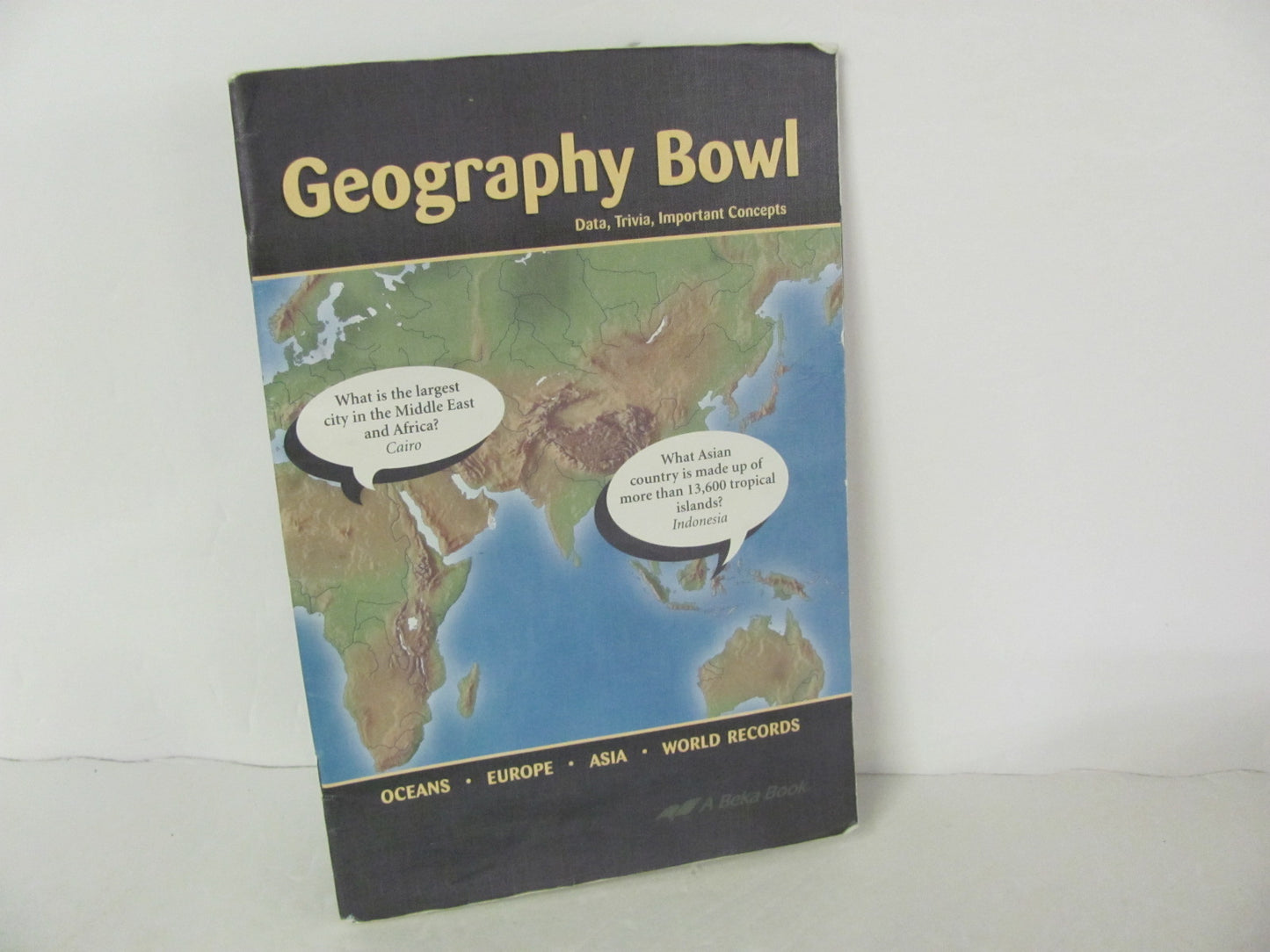 Geography Bowl Abeka Student Book Pre-Owned Middle School History Textbooks