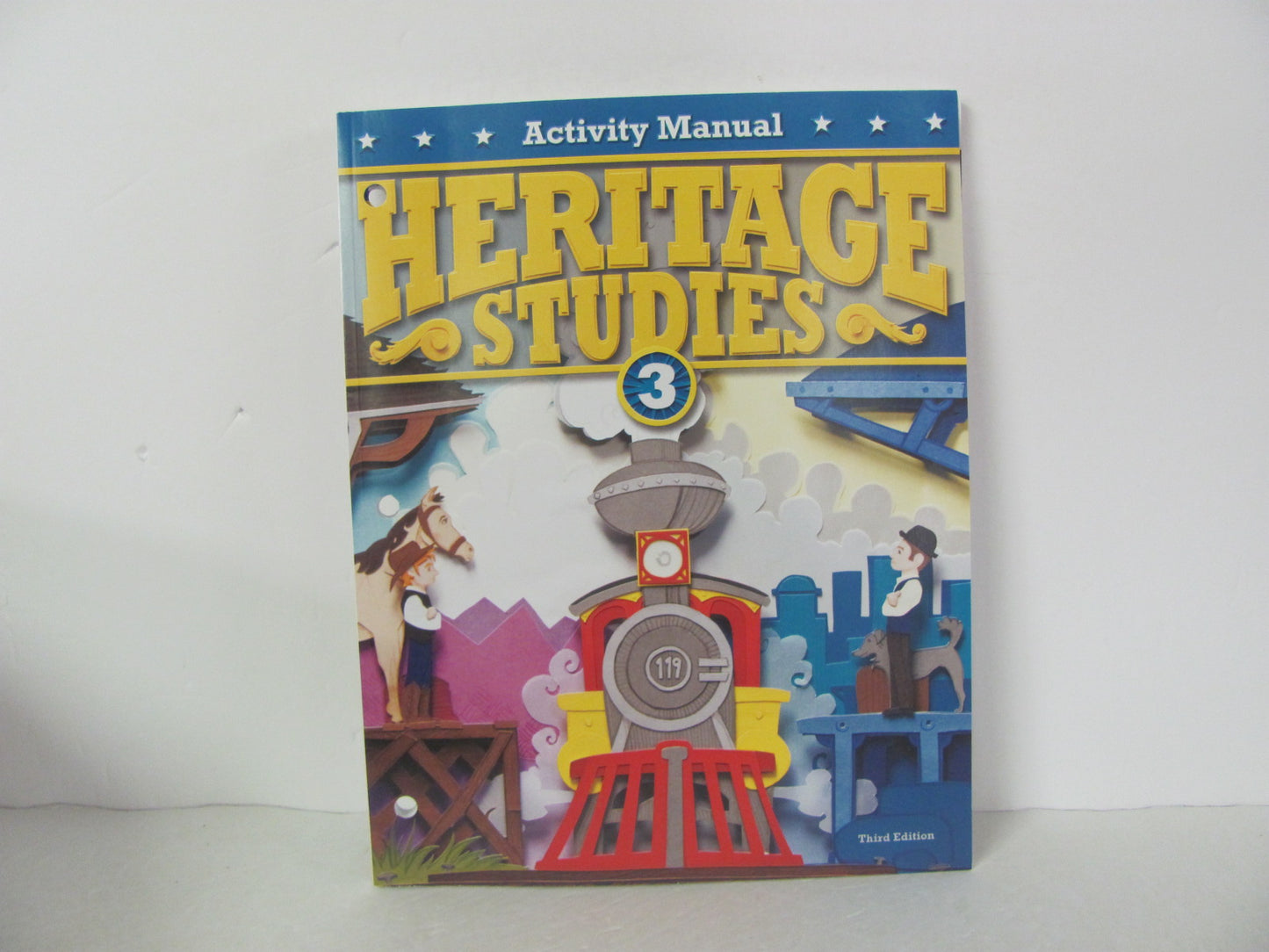 Heritage Studies 3 BJU Press Activity Book  Pre-Owned History Textbooks