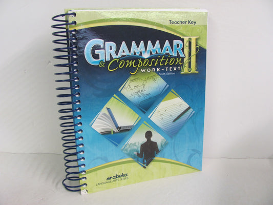 Grammar & Composition II Abeka Teacher Key  Pre-Owned Language Textbooks