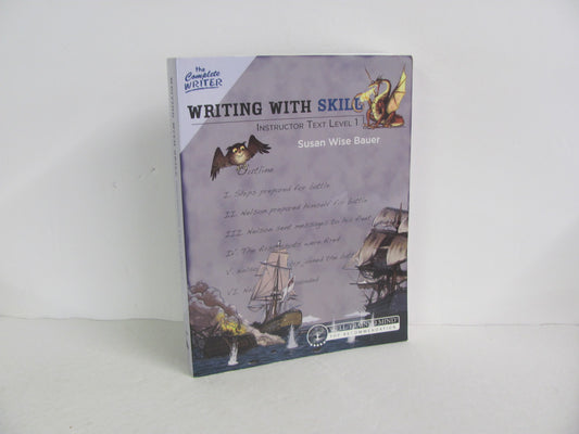 Writing With skill Peace Hill Instruction Manual  Pre-Owned Language Textbooks