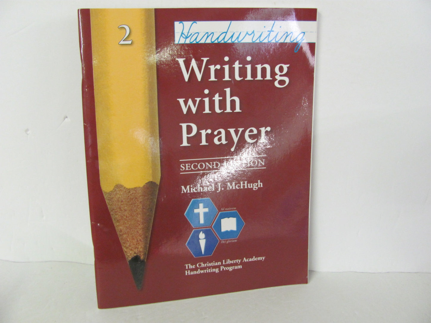 Writing with Prayer Christian Liberty Workbook  Pre-Owned Penmanship Books