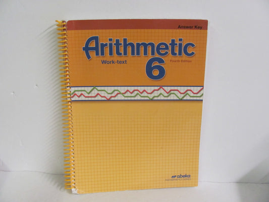 Arithmetic 6 Abeka Answer Key  Pre-Owned 6th Grade Mathematics Textbooks