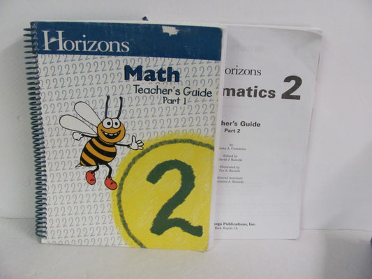 Math 2 Horizons Teacher Guide  Pre-Owned 2nd Grade Mathematics Textbooks