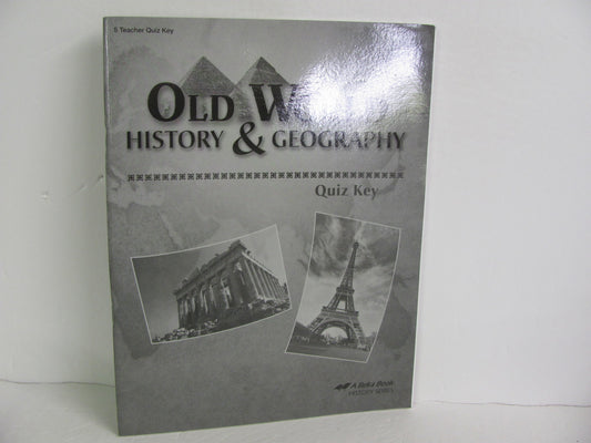 Old World History Abeka Quiz Key Pre-Owned 5th Grade History Textbooks