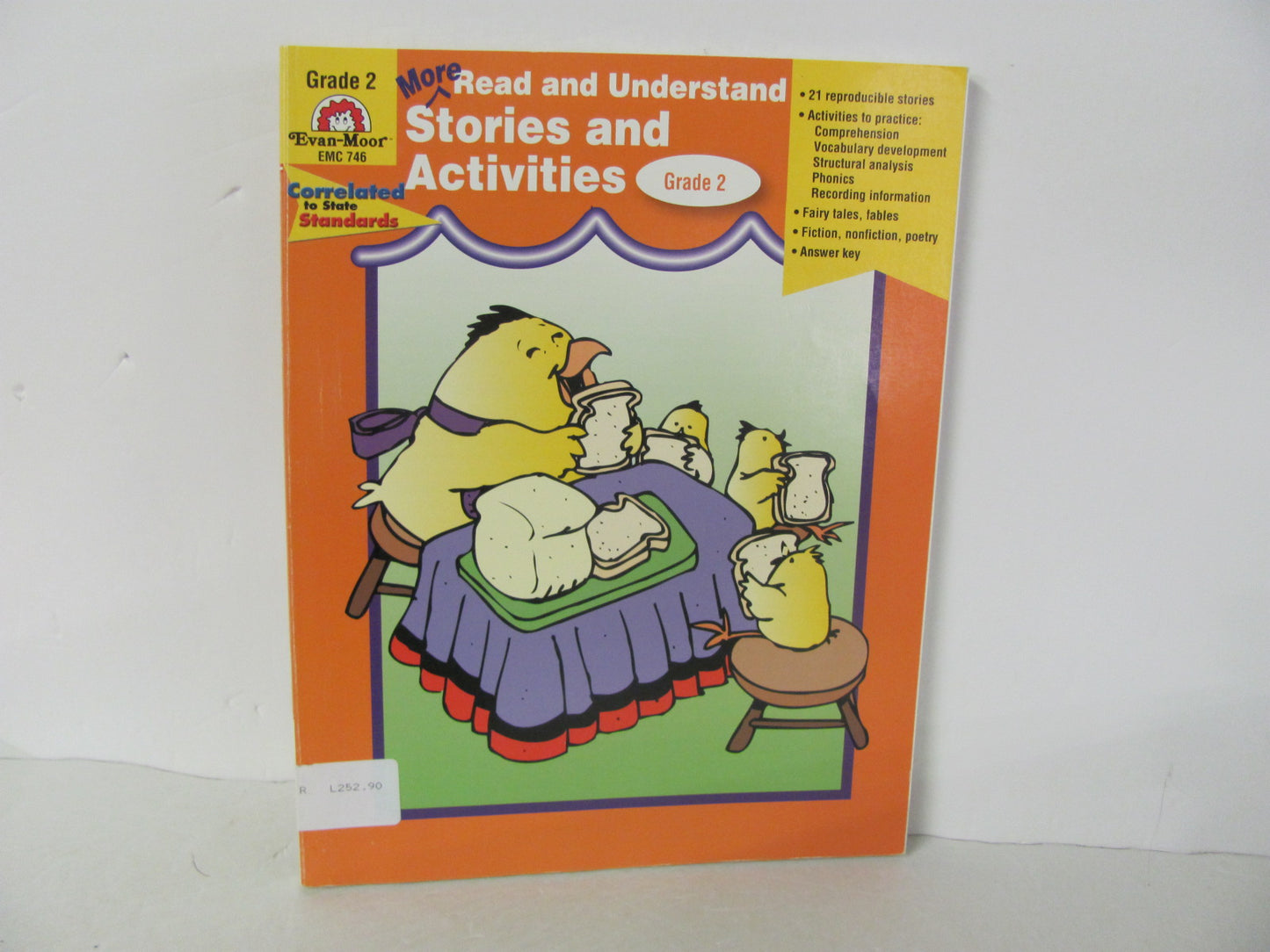 Stories and Activities Evan-Moor Pre-Owned 2nd Grade Reading Textbooks
