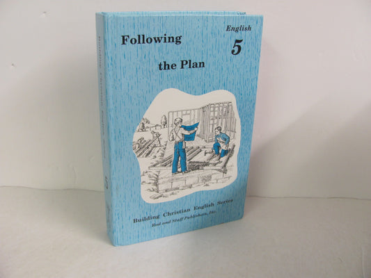 Following the Plan Rod & Staff Student Book Pre-Owned Language Textbooks