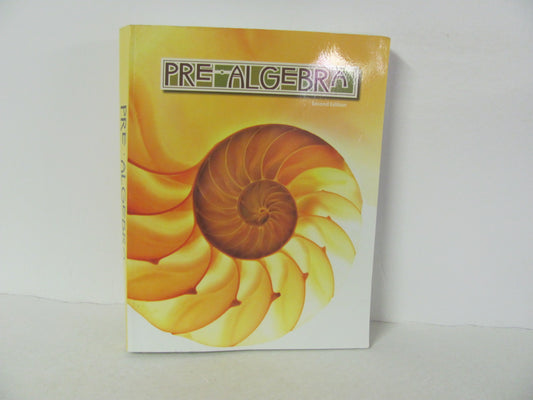 Pre-Algebra BJU Press Student Book Pre-Owned 8th Grade Mathematics Textbooks