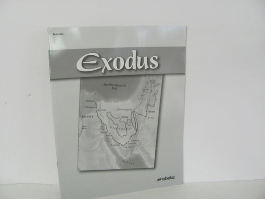 Exodus Abeka Test Key Pre-Owned 7th Grade Bible Textbooks