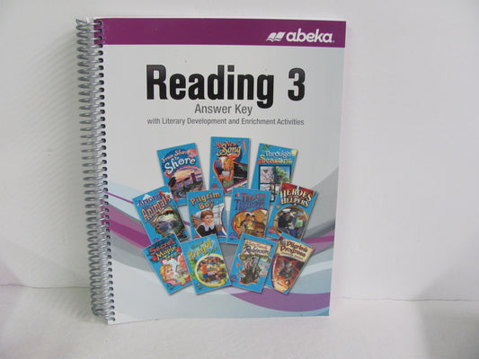 Reading 3 Abeka Answer Key  Pre-Owned 3rd Grade Reading Textbooks