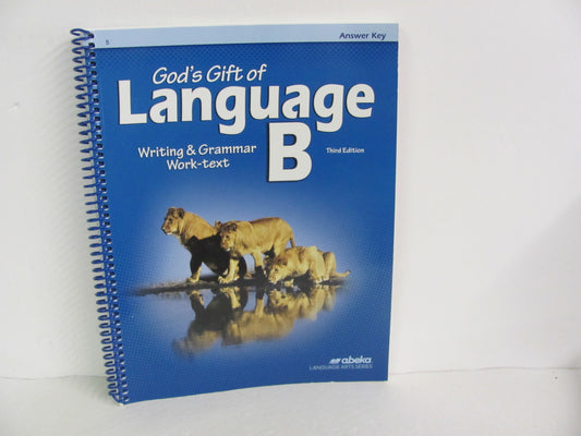 Language B Abeka Answer Key  Pre-Owned 5th Grade Language Textbooks