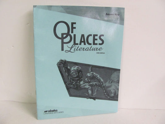 Of Places Literature Abeka Answer Key  Pre-Owned 8th Grade Reading Textbooks