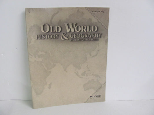 Old World History Abeka Answer Key  Pre-Owned 5th Grade History Textbooks