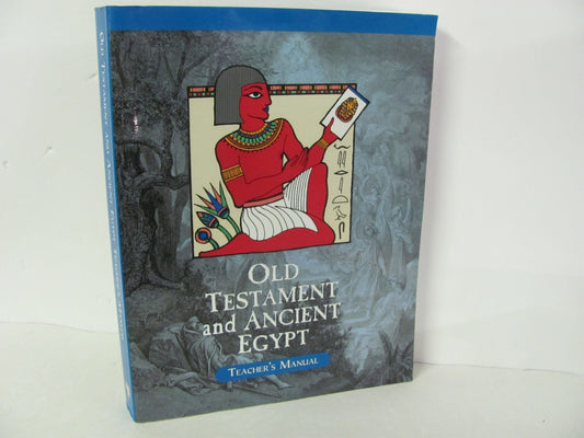 Old Testament and Ancient Egypt Veritas Teacher Manual  Used History Textbooks