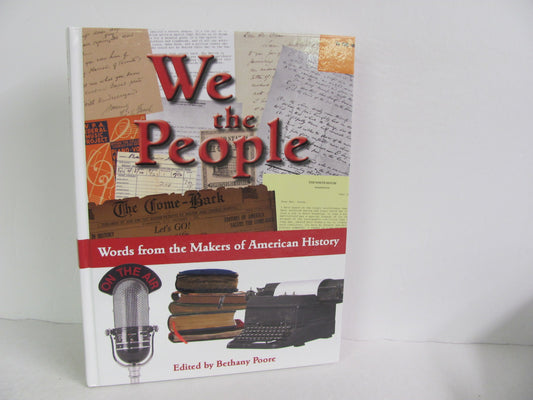 We the People Notgrass Student Book Pre-Owned Poore History Textbooks