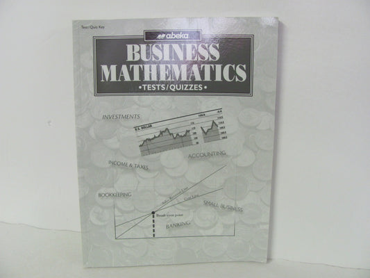 Business Mathematics Abeka Test/Quiz Key  Pre-Owned Mathematics Textbooks