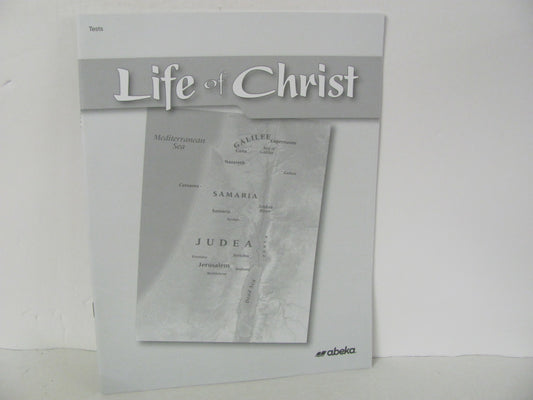 Life of Christ Abeka Tests  Pre-Owned 7th Grade Bible Textbooks